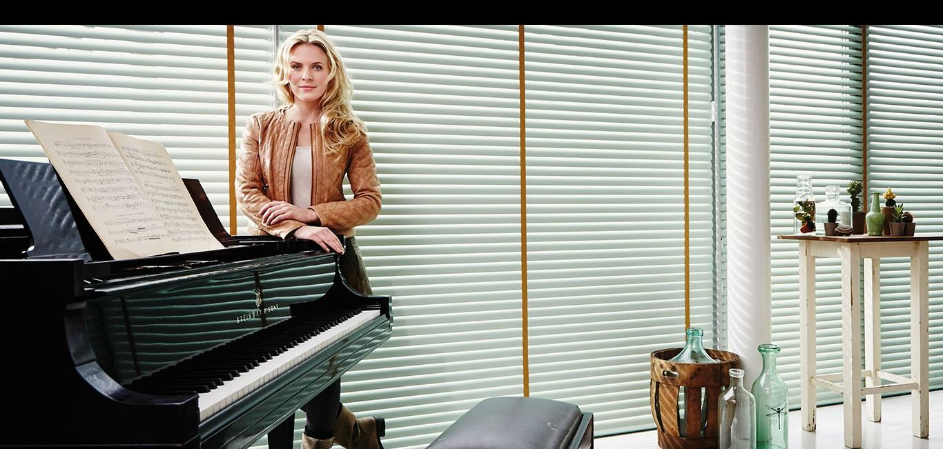 Persiana Metais Preciosos Persiana Metais Preciosos - Hunter Douglas - Living (sala)